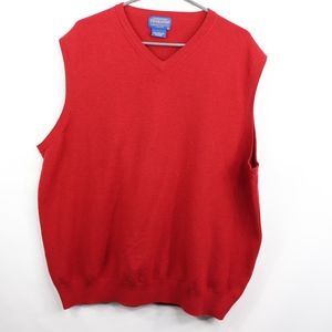 Pendleton Mens 2XL Merino Wool Sweater Vest